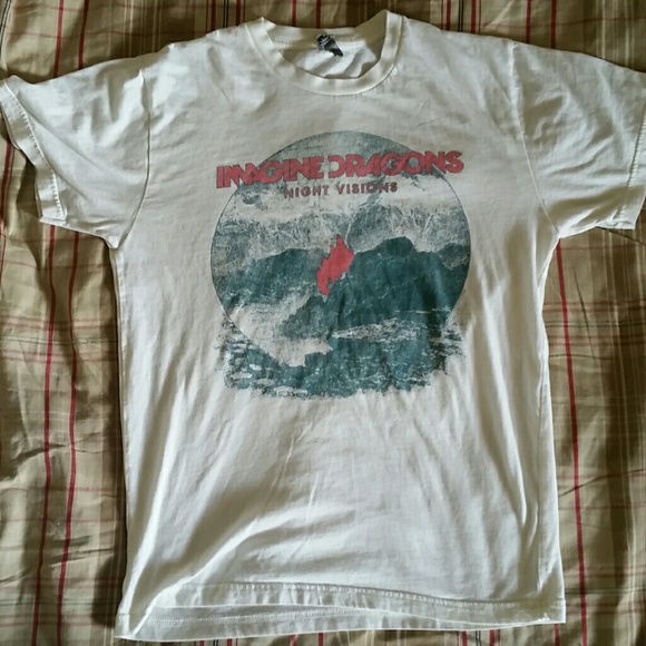 Fruit of the Loom Tops - Imagine Dragons band tee